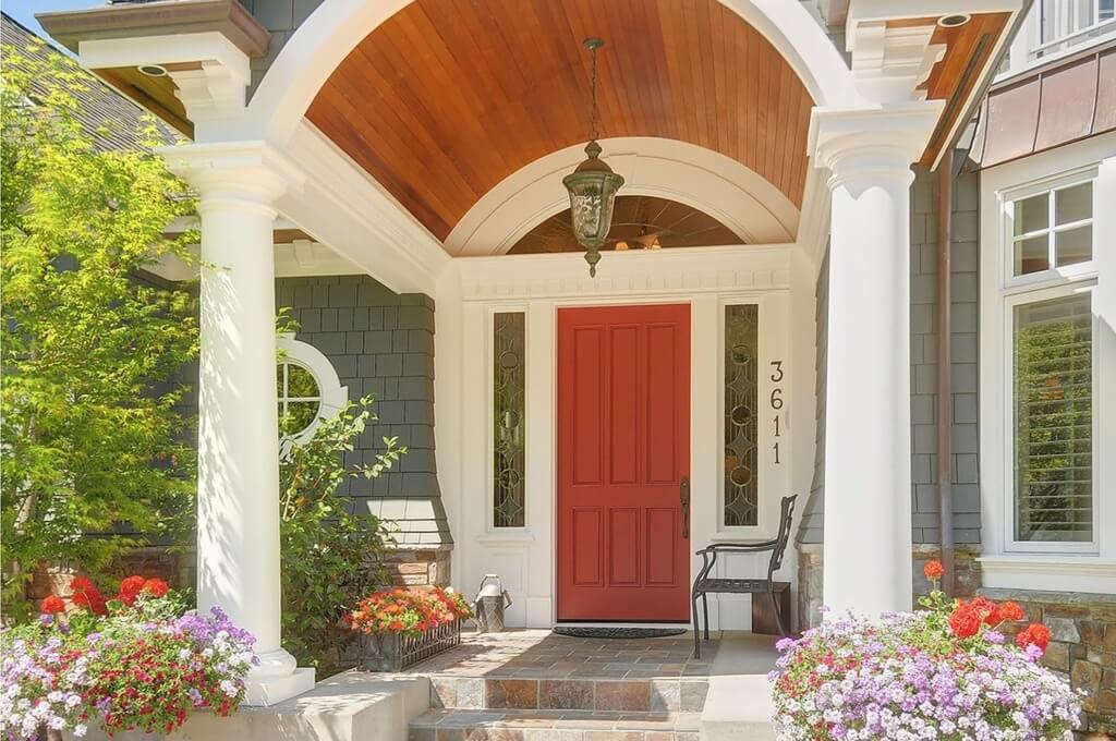 Front Doors That Add Instant Curb Appeal Next Door And Window